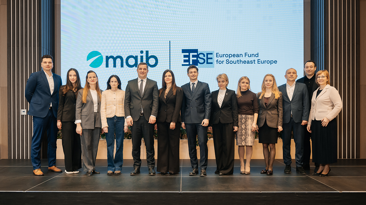 Maib подписал соглашение о привлечении 20 млн EUR от EFSE для ускорения роста бизнеса и поддержки экономического развития